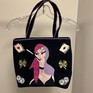 Vintage Lulu Guinness Lady at the Casino Tote